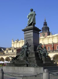Weekend in Krakow - Adam Mickiewicz Monument