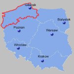 North-West Poland Map