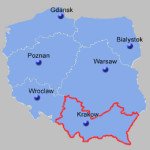 South East Poland Map
